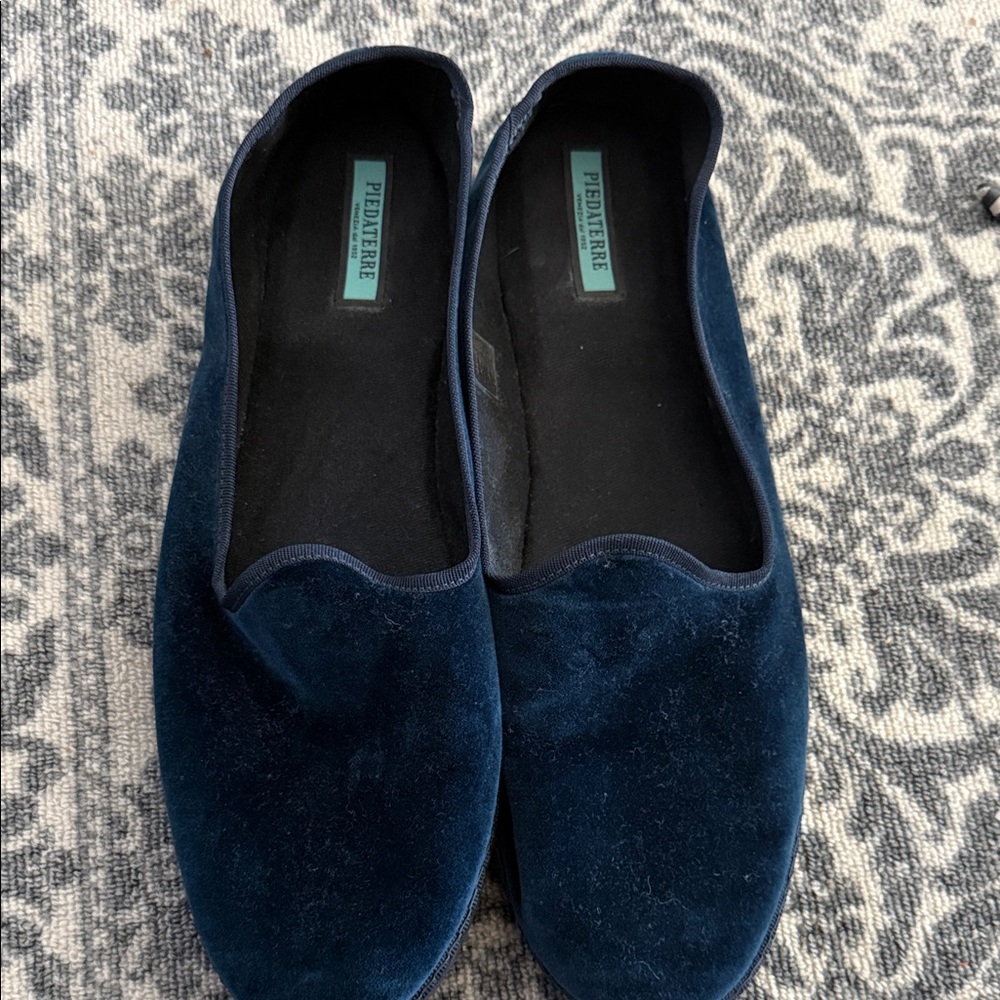 Men's Blue Loafers
